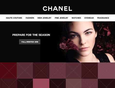 chanel home website.